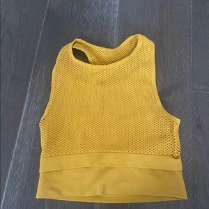 Womens athletic crop top